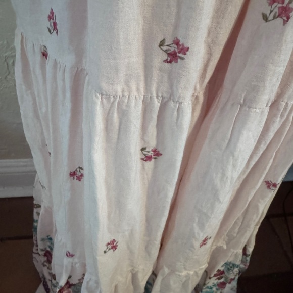 Anthropologie Somerset floral puff sleeve maxi dress - Picture 12 of 13